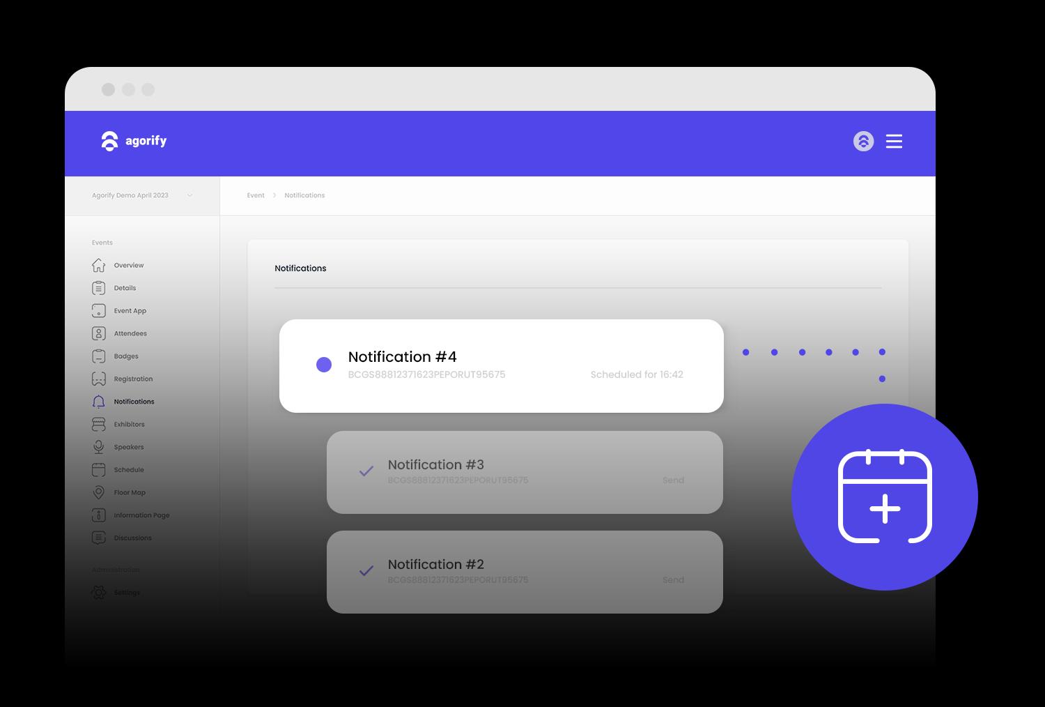 Schedule notifications