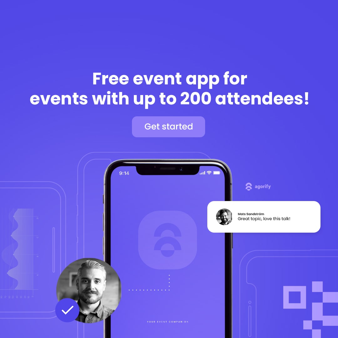 Free event app for all your events